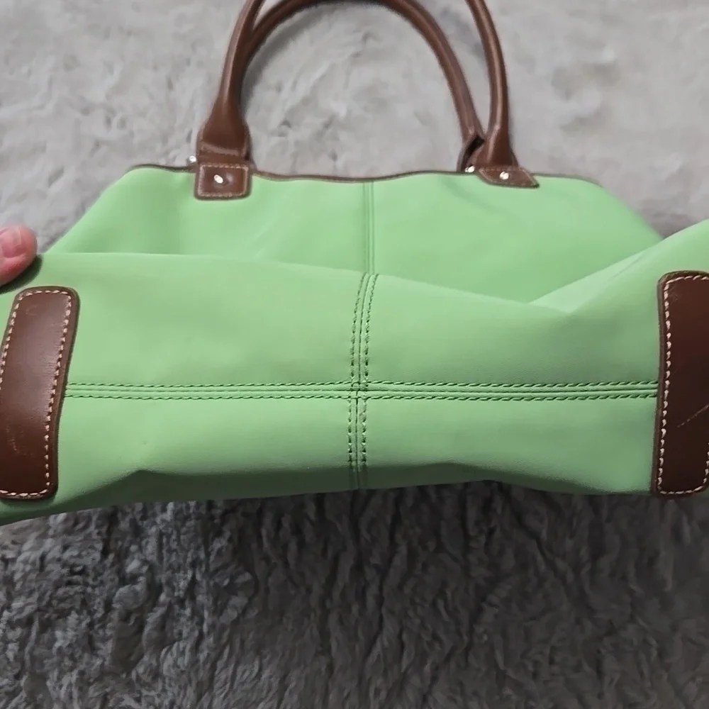 CHAMPS Lime Green Nylon Shoulder Bag